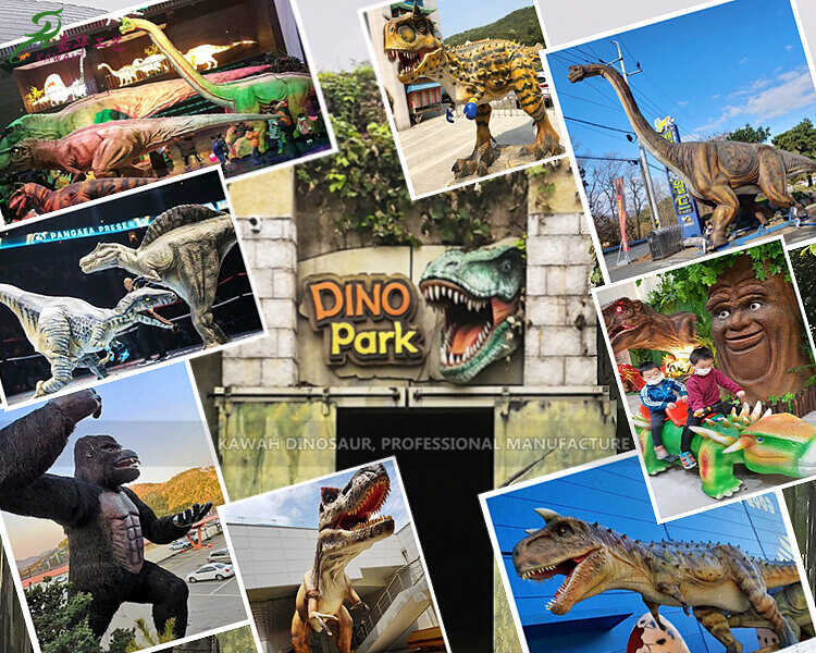 2 KAWAH DINOSAUR PARK SHOWCASE DINOSAUR PARK A KOREA