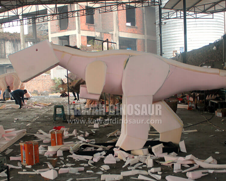 3 Kawah Dinosaur Manufacturing Process Body Modeling