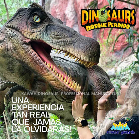 Kom ons ervaar die ouderdom van dinosourusse Aqua River Park (2)