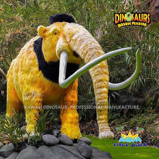 Zigong Kawah Realistic mammoths Aqua River Park (3)