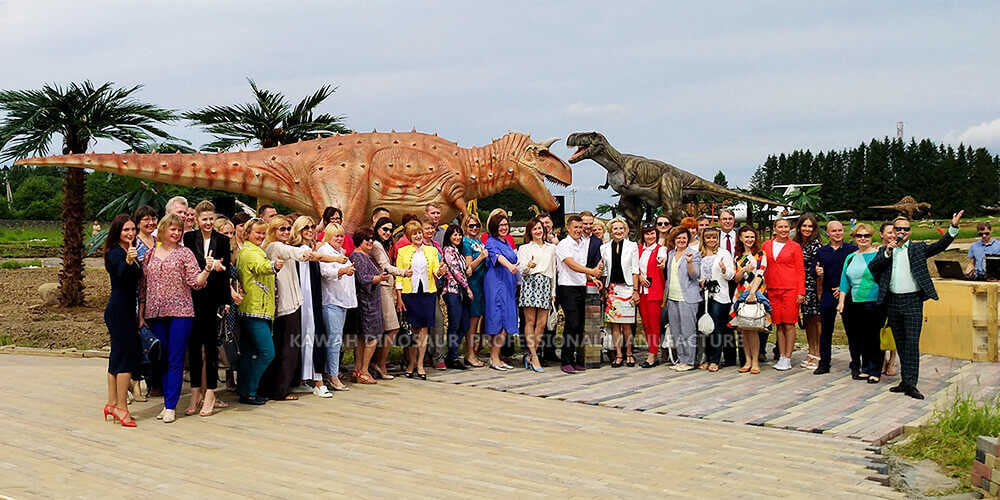 Zigong Kawahove najboljše stranke in ekipa za izvedbo Dino Park (22)