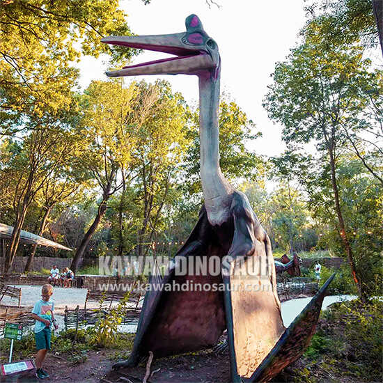 Quetzalcoatlus Kawah verkoop dinosourus aan Jurassic Adventure Tema (2)