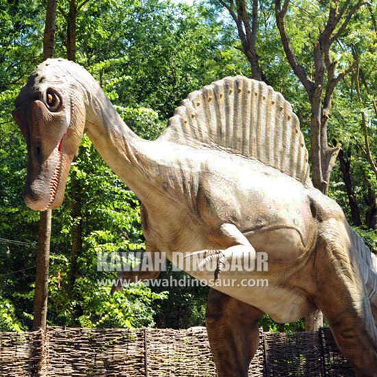 Petèt pi gwo dinozò kanivò Spinosaurus Jurassic Adventure Theme (4)