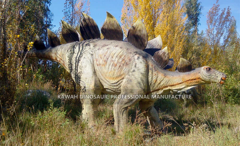 Santiago Forest Park විශාල Stegosaurus ආකෘතිය