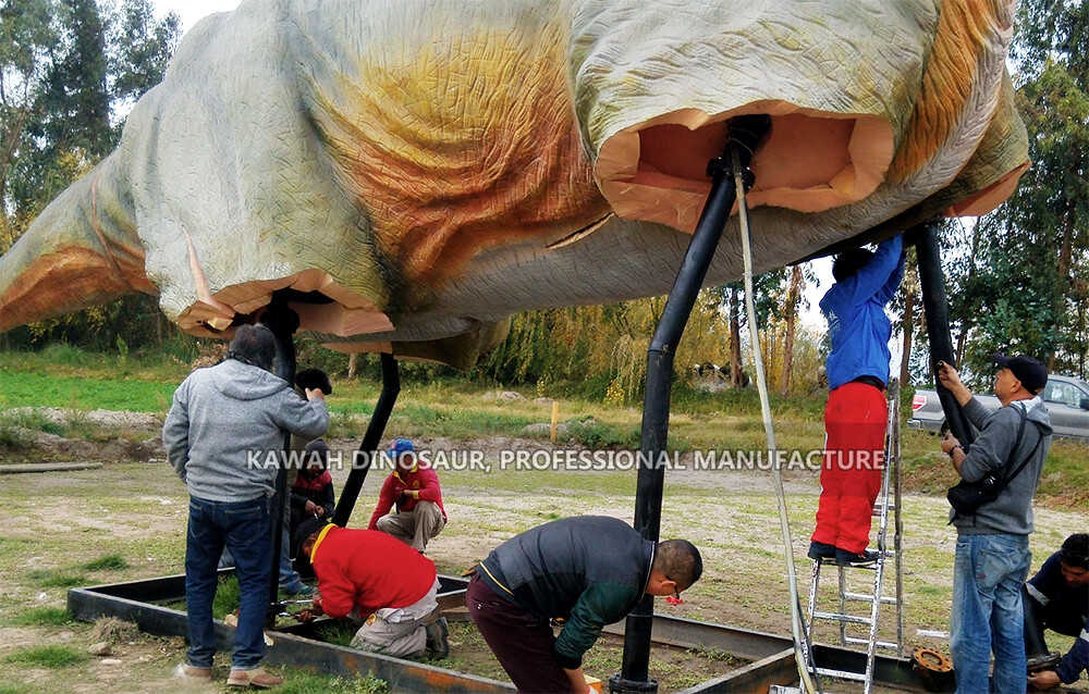 Installazione del Parco Forestale di Santiago