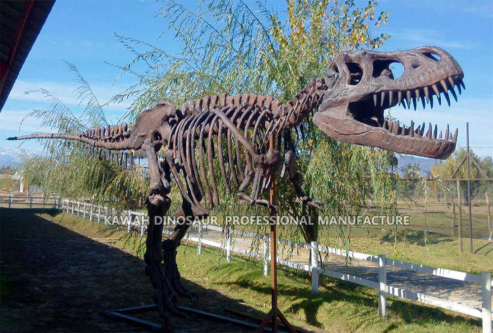 Santjago meža parka T-rex skelets