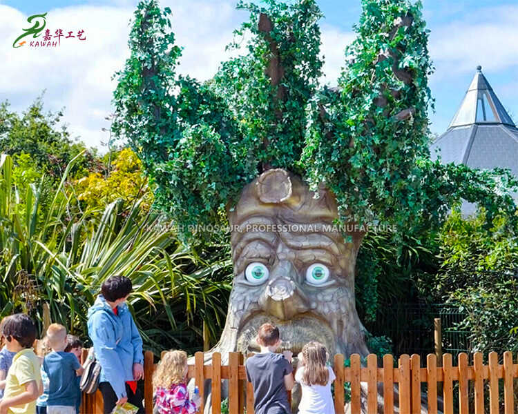 Tree Talking Theme Park Animatronic Talking Tree Customized By Manufacturer TT-2204