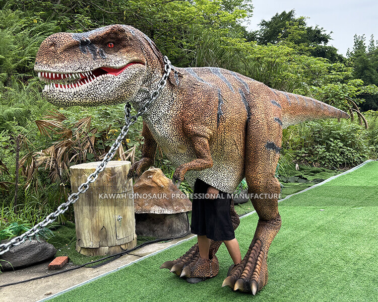 中国工場販売 リアルなアニマトロニクス恐竜コスチューム T-Rex