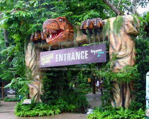 1 Dinosaur Park Entrance Park Gate Meet Suppliers In China