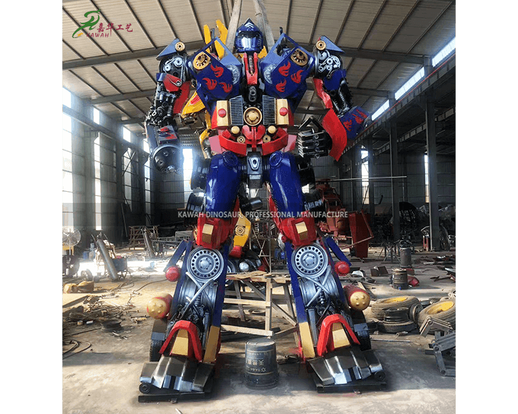 トランスフォーマー？ 大きめのロボット Factory Customized Huge Transformers Robot Model Optimus Prime