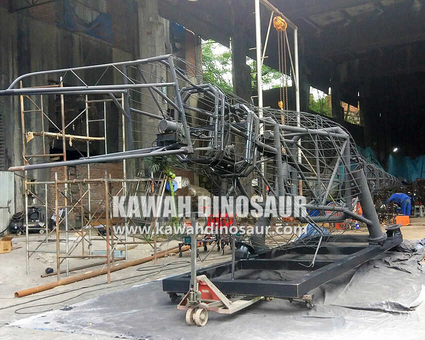 1 How do we make a 20m Animatronic T-Rex model