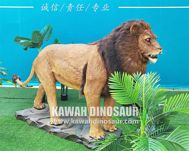 1 Ahoana ny fomba fanaovana simulation Animatronic Lion model