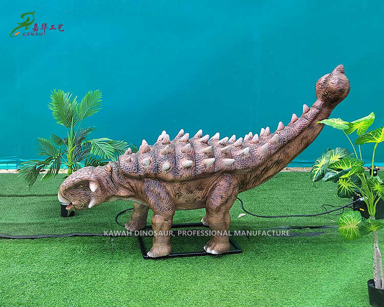 Mini Size Dinosaur Animatronic Ankylosaurus L2.3m for