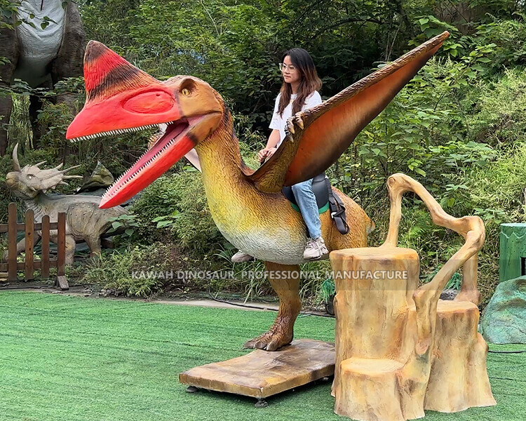What Dinosaur Is Ridable Simulated Pterosauria Ride On Animatronic Dinosaurs Rideable ...