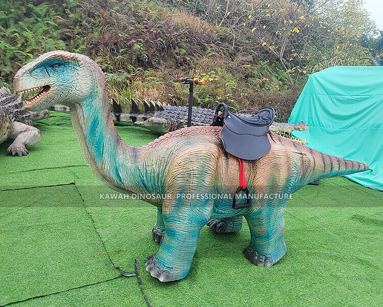 Walking Dinosaur Ride Shunosaurus Electronic Interactive