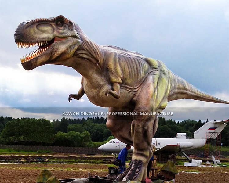 15 Meters Tyrannosaurus installation (1)