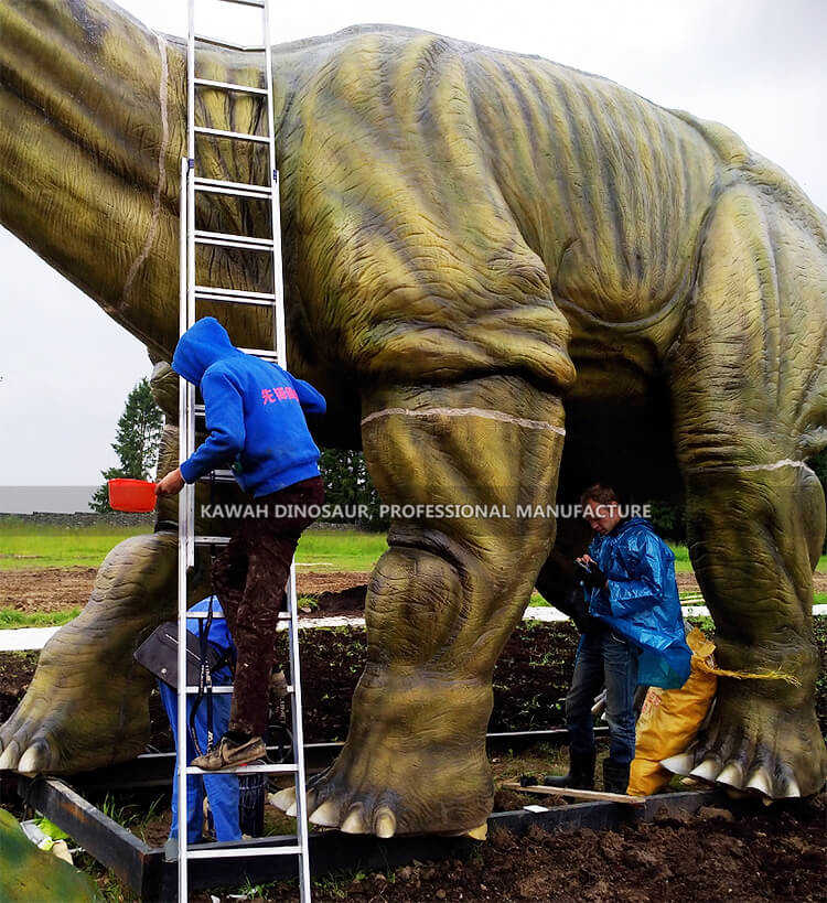 Instalação Sauroposeidon de 18 metros no parque dino (3)