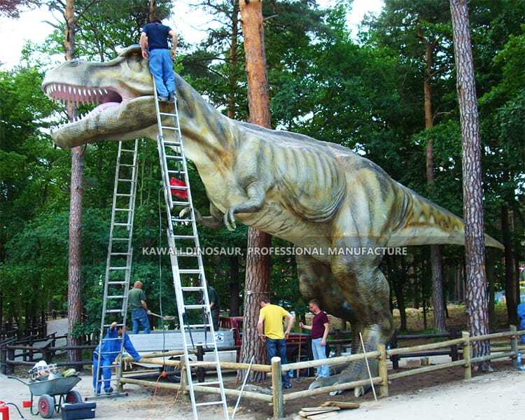 18 Meters T-Rex တပ်ဆင်ခြင်း။