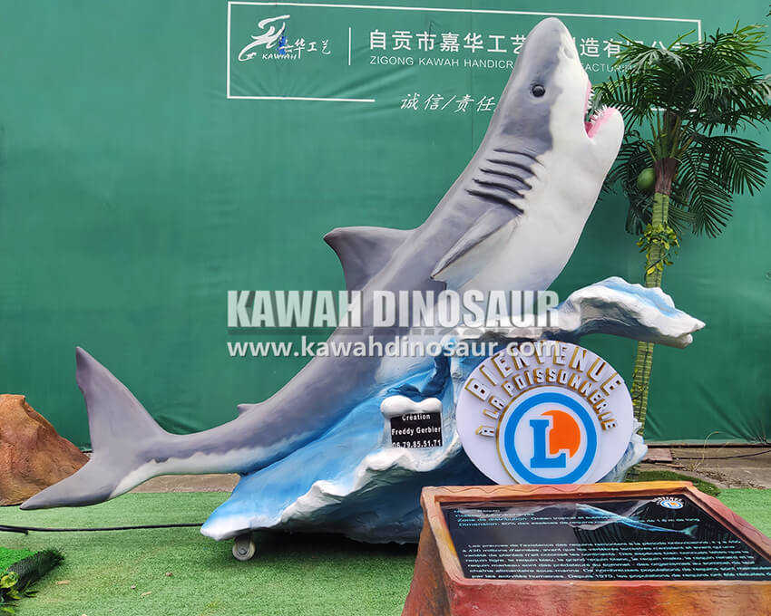2 Customized Animatronic Marine Animals for French customer.