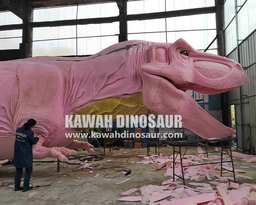 2 How do we make a 20m Animatronic T-Rex model