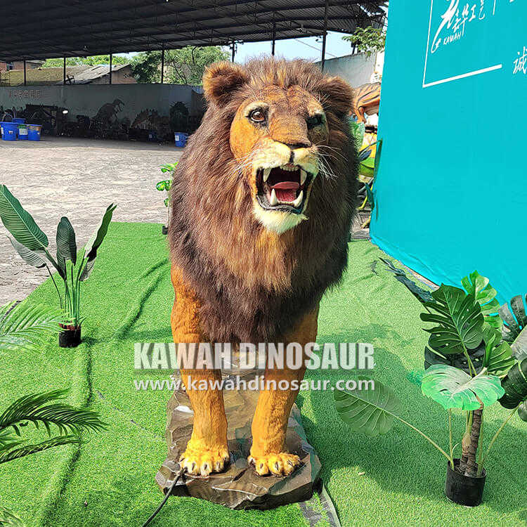 2 Ahoana ny fomba fanaovana simulation Animatronic Lion model