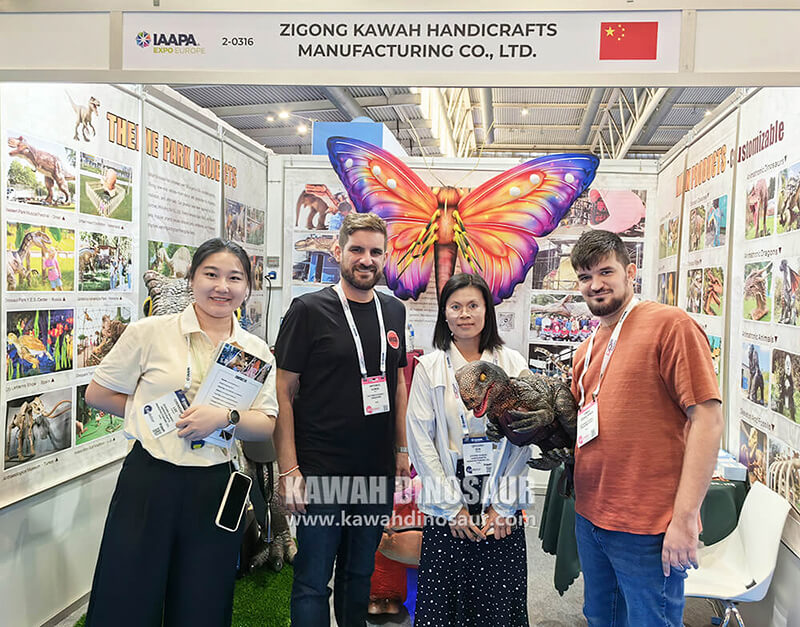 2 Kawah Dinosaur Shines at IAAPA Expo Europe 2025
