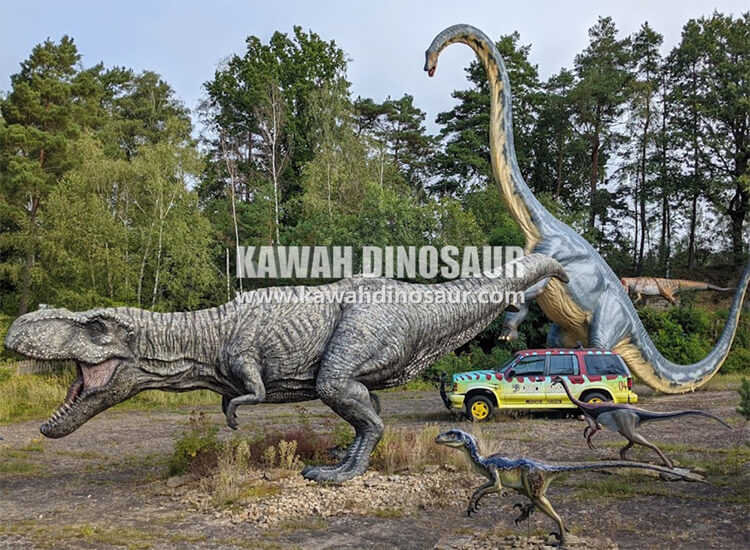 2 Kawah dinozor gerçekçi Dinozor yapıcı