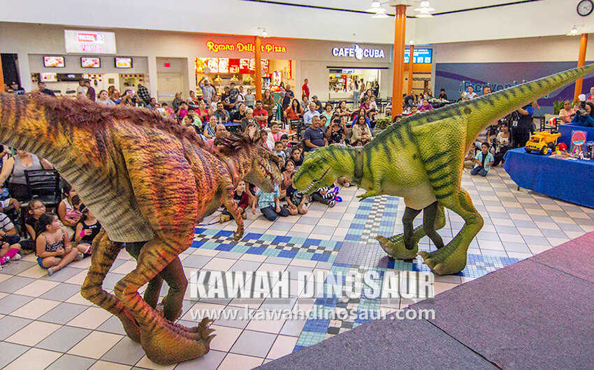 2 New upgraded dinosaur costume manufacturing process