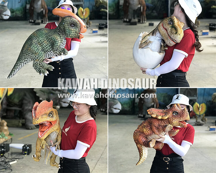 2 Popular new pets Simulation soft hand puppet