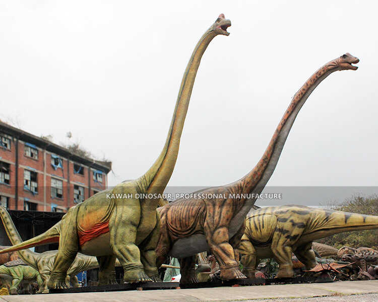 Produção de modelos de Brachiosaurus de 20 metros (1)