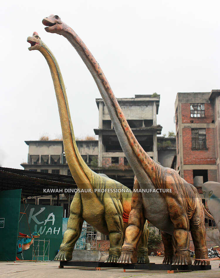 Produzzjoni ta' mudelli ta' 20 metru Brachiosaurus (2)