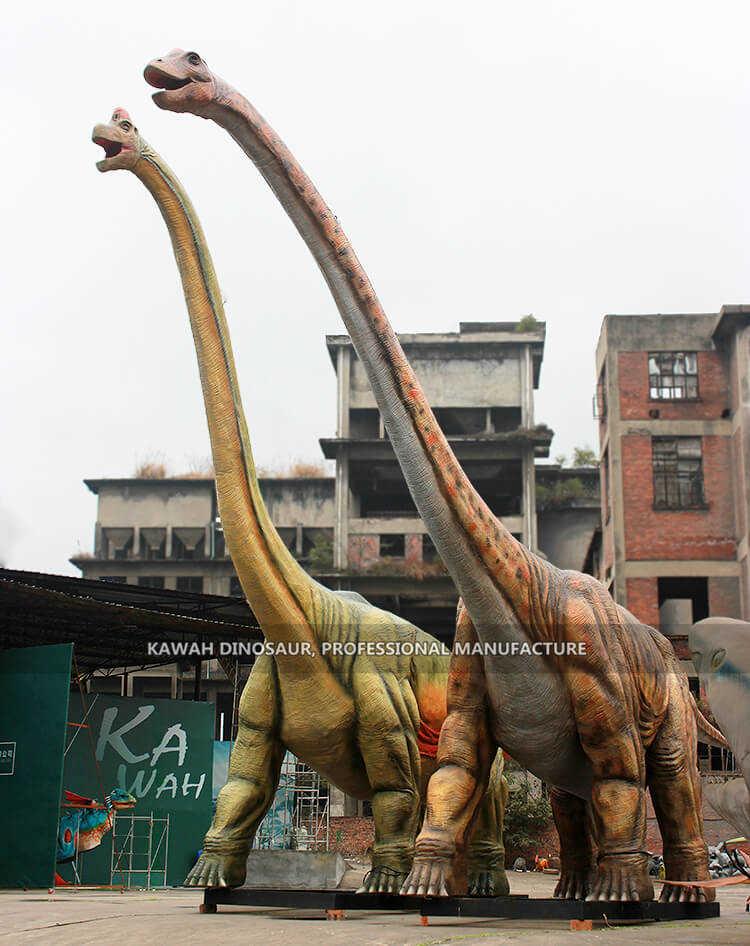 ການຜະລິດຕົວແບບ Brachiosaurus 20 ແມັດ (2)