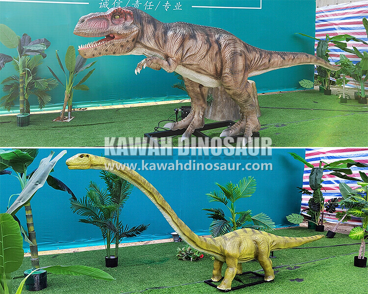 Israelera bidalitako 3 dinosauro modeloak