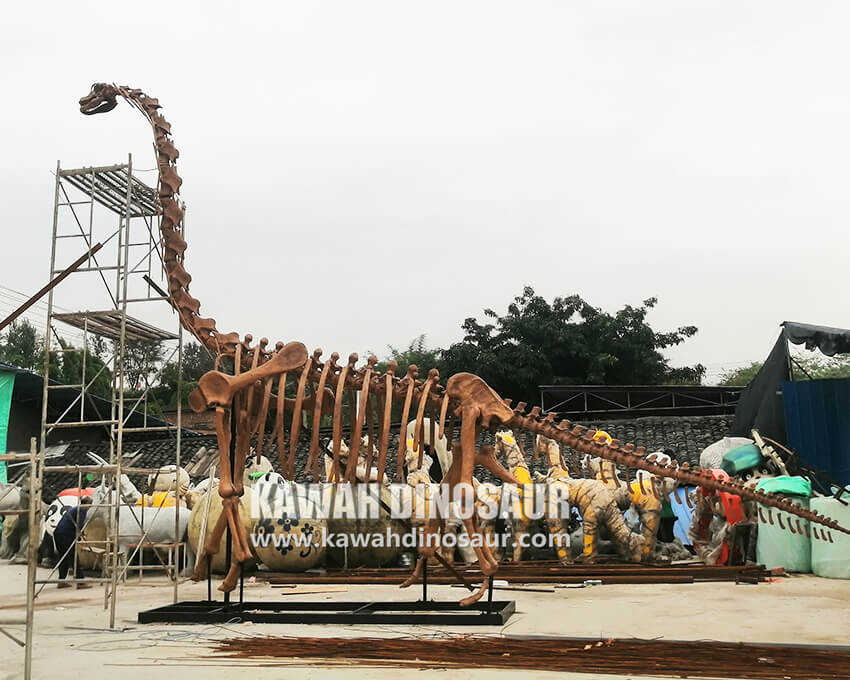 3 Dinosaur Skeleton ပုံတူများ ပြုလုပ်ပုံ
