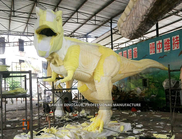 3 Fabryka dinozaurów Kawah Wyrzeźbiony model t rex