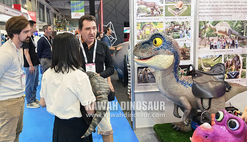 3 Kawah Dinosaur Shines at IAAPA Expo Europe 2025