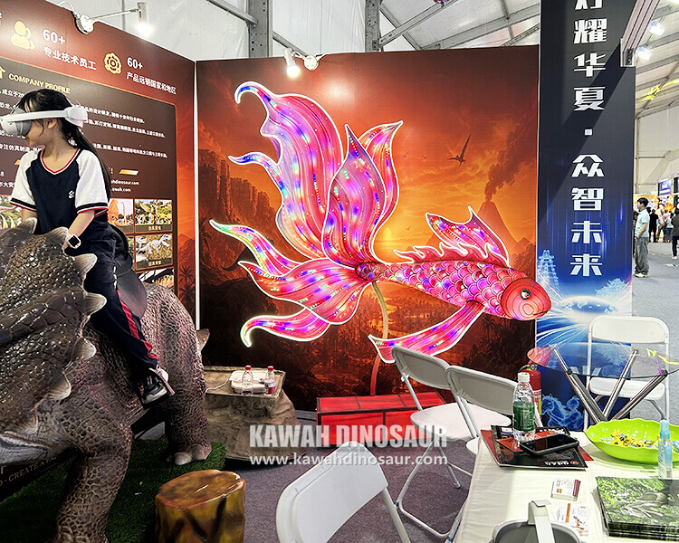3 Kawah Exhibits Innovative Products at 2026 Zigong Lantern Fair