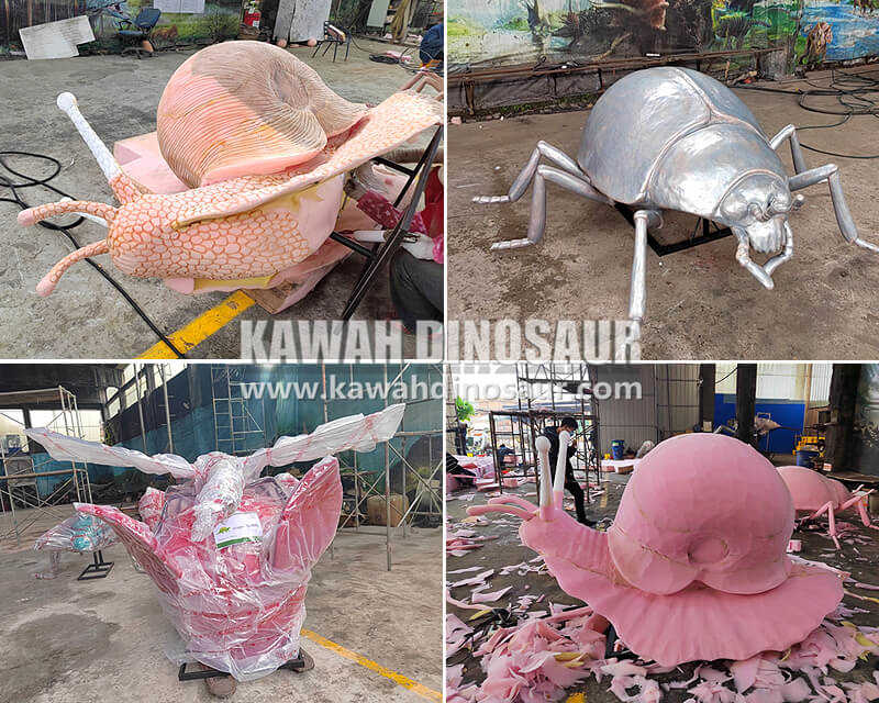3 Shipping Animatronic Insect models to the Netherlands