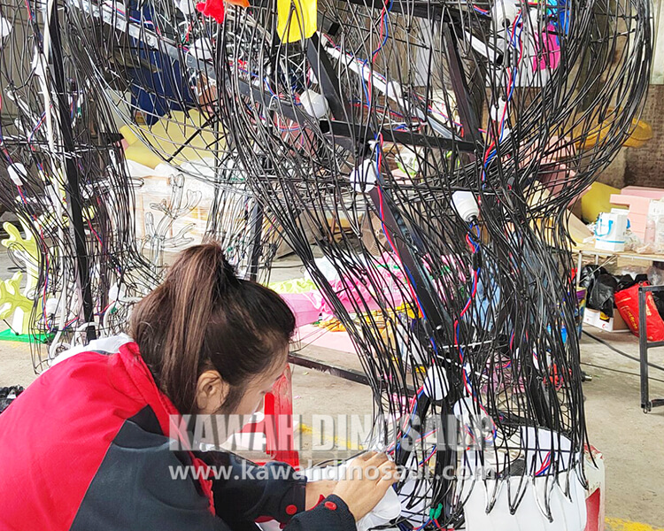 3 kawah lanterns Lighting & Electrical Setup