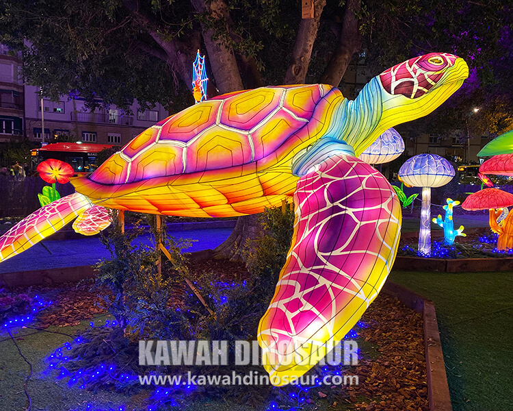 4 Customized turtle lanterns