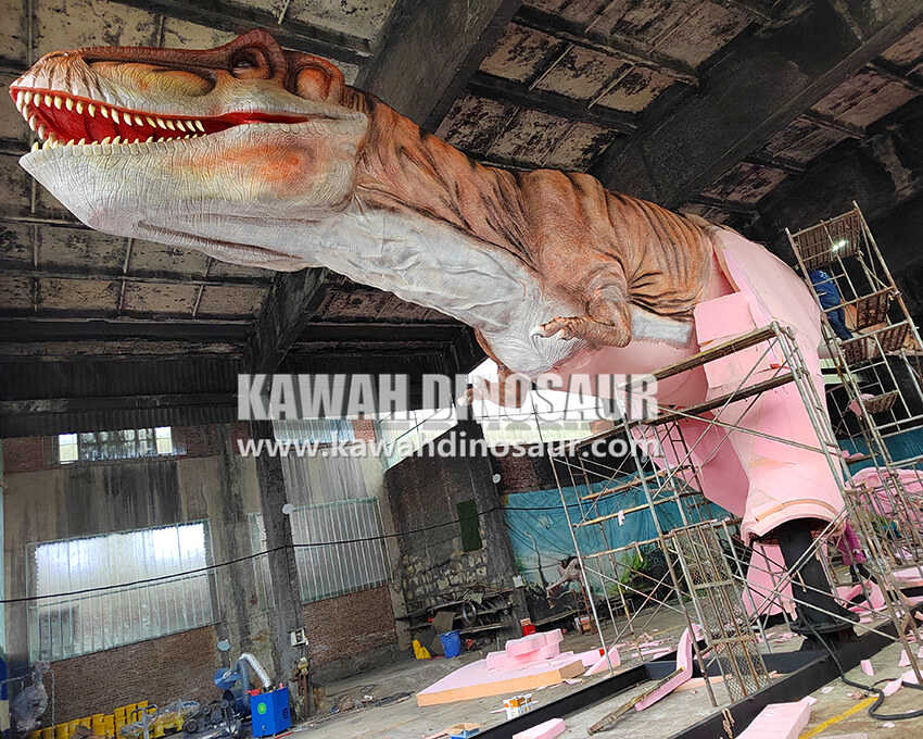 4 How do we make a 20m Animatronic T-Rex model