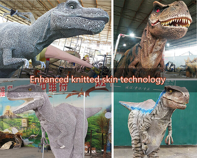 4 How to choose the skin technology of dinosaur costume products
