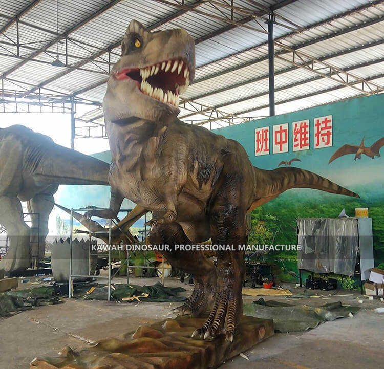 4 Zigong Kawah Dinosaur Factory Paining and Commissioning