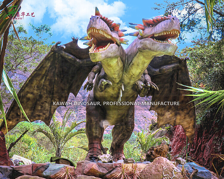 巨大ドラゴン像 アニマトロニックドラゴン 実物大ドラゴン 展示