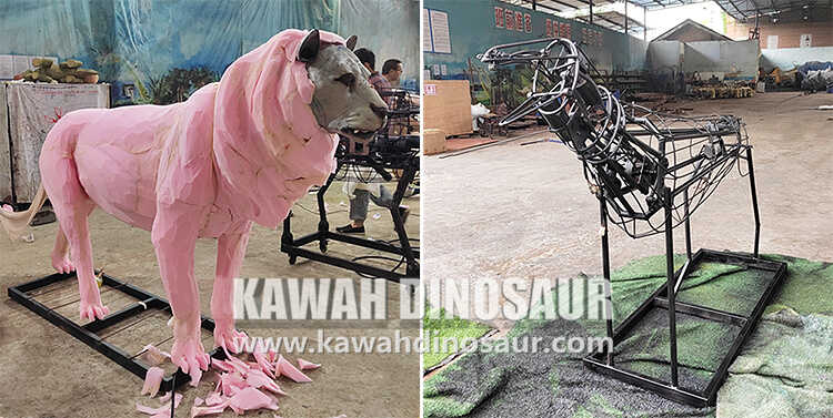 5 Kif tagħmel simulazzjoni mudell Animatronic Lion