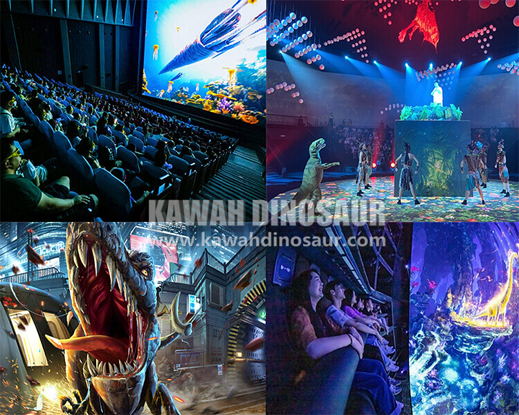 افتتاحیه بزرگ 5 Zigong Fangtewild Dino Kingdom