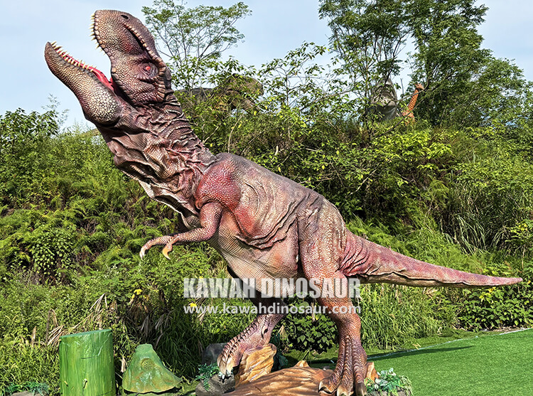 5 animatronic t rex kawah dinosaur factory