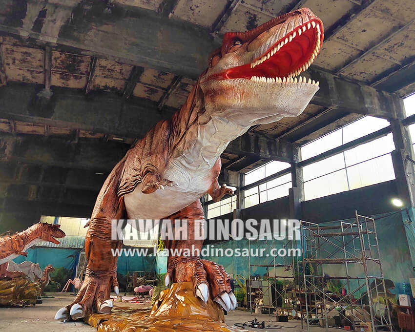 6 Wie bauen wir ein 20 m langes Animatronic T-Rex-Modell?