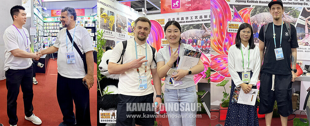 6 Kawah Dinosaur Impress at the Canton Fair