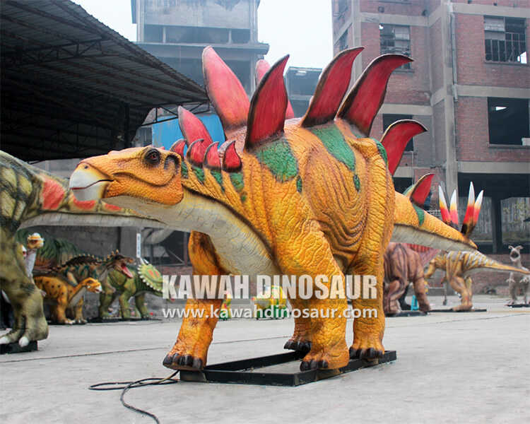 6 Unsa ang gamit sa "espada" sa likod sa Stegosaurus